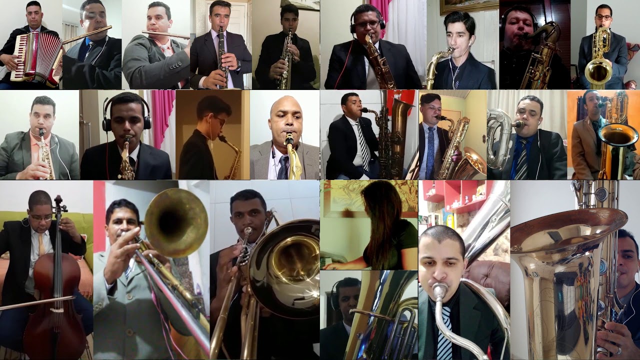 ORQUESTRA VIRTUAL CCB - hino 55 (by Mateus Garcia)