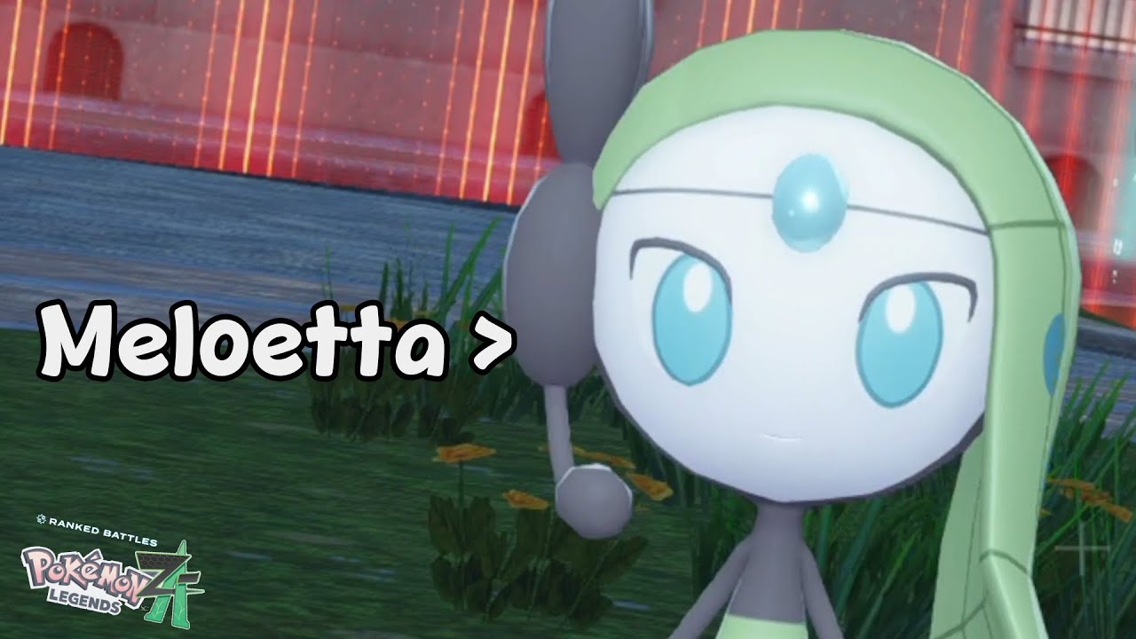 Casually climbing online with Meloetta. Pokémon Legends ZA Ranked