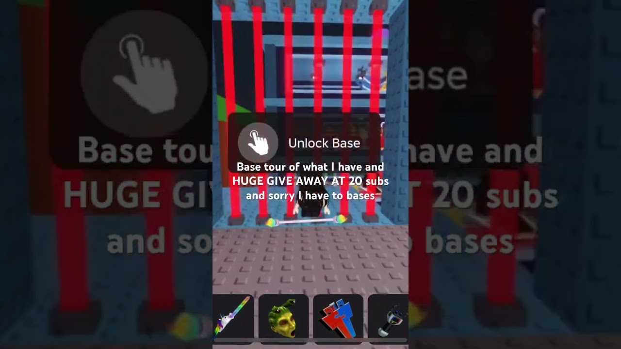 BASE TOUR OF WHAT I HAVE AND HUGE GIVE AWAY AT 20 SUBS