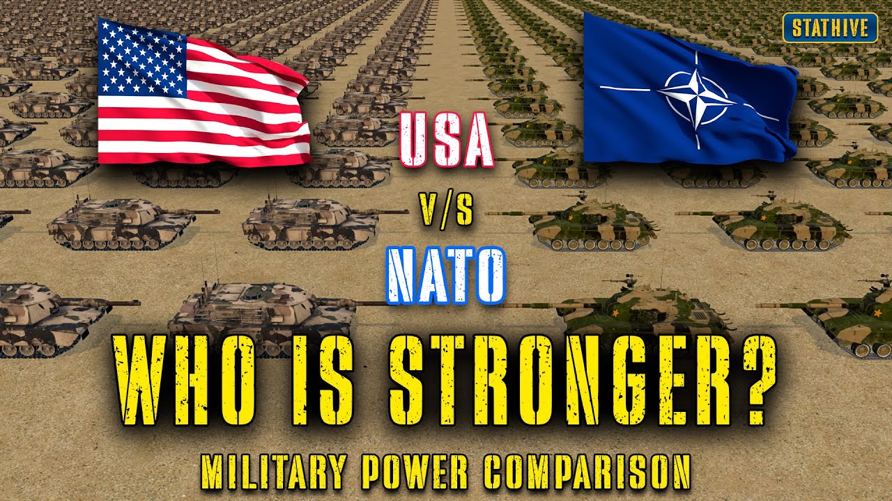 USA vs NATO Military Power Comparison 2026