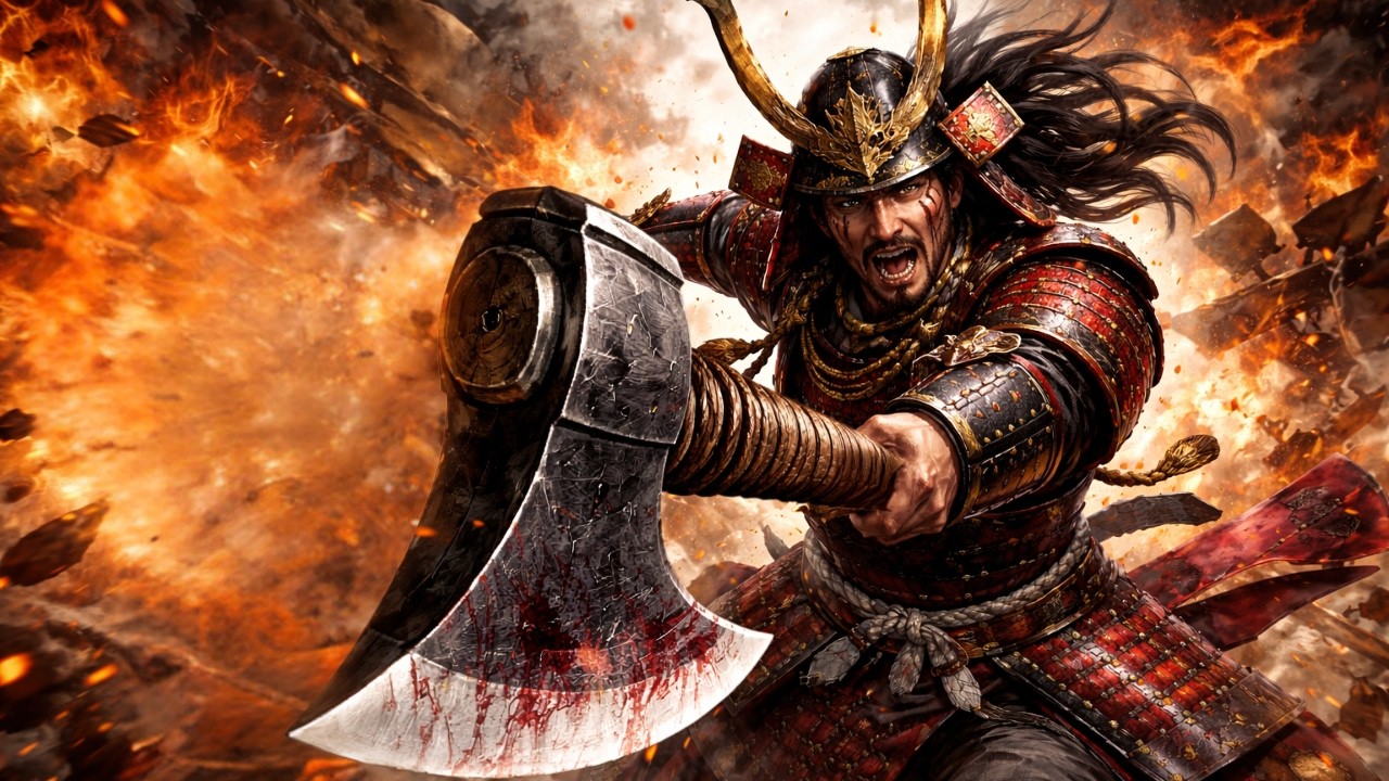 Samurai with an Axe.
