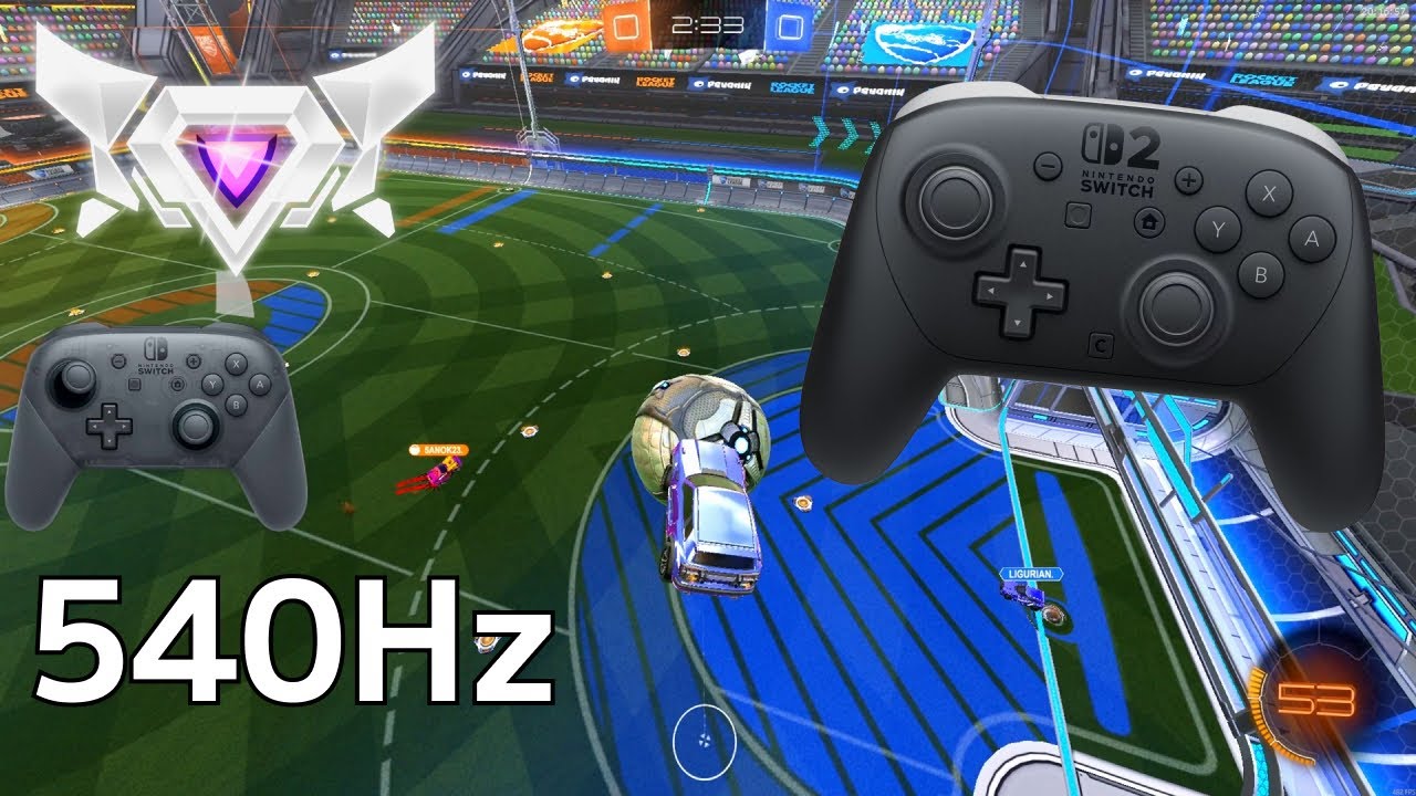 Nintendo Switch 2 ASMR 😴 Rocket League Ranked🏆 Satisfying 120 FPS 4K