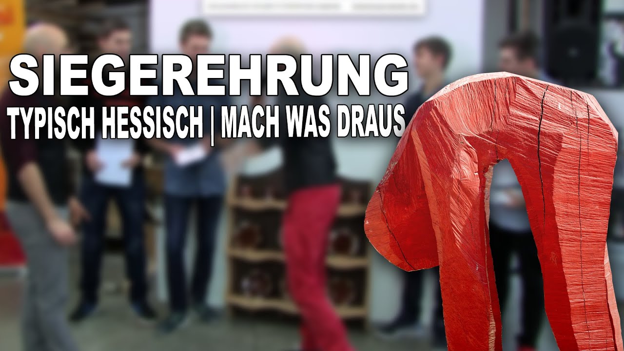 Mach was draus - Typisch hessisch - Die Siegerehrung | Holzfachschule Bad Wildungen