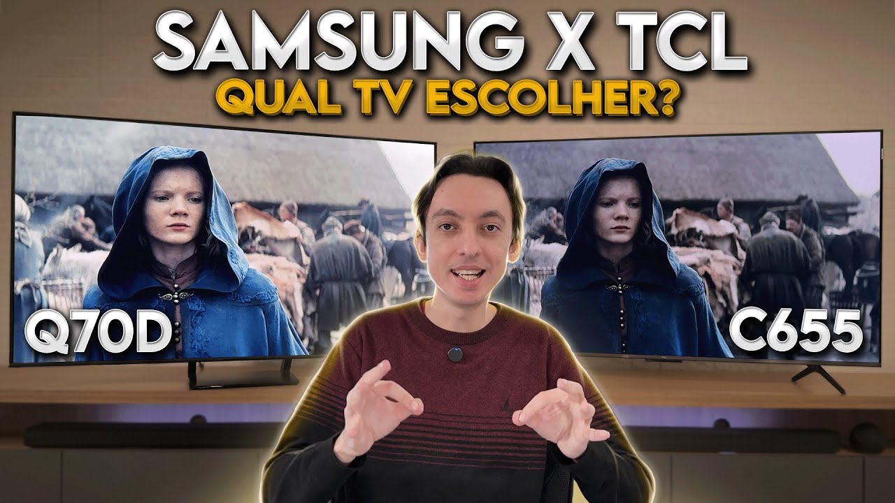 SAMSUNG Q70D против TCL C655 — какой телевизор ЛУЧШЕ тестировать бок о бок?