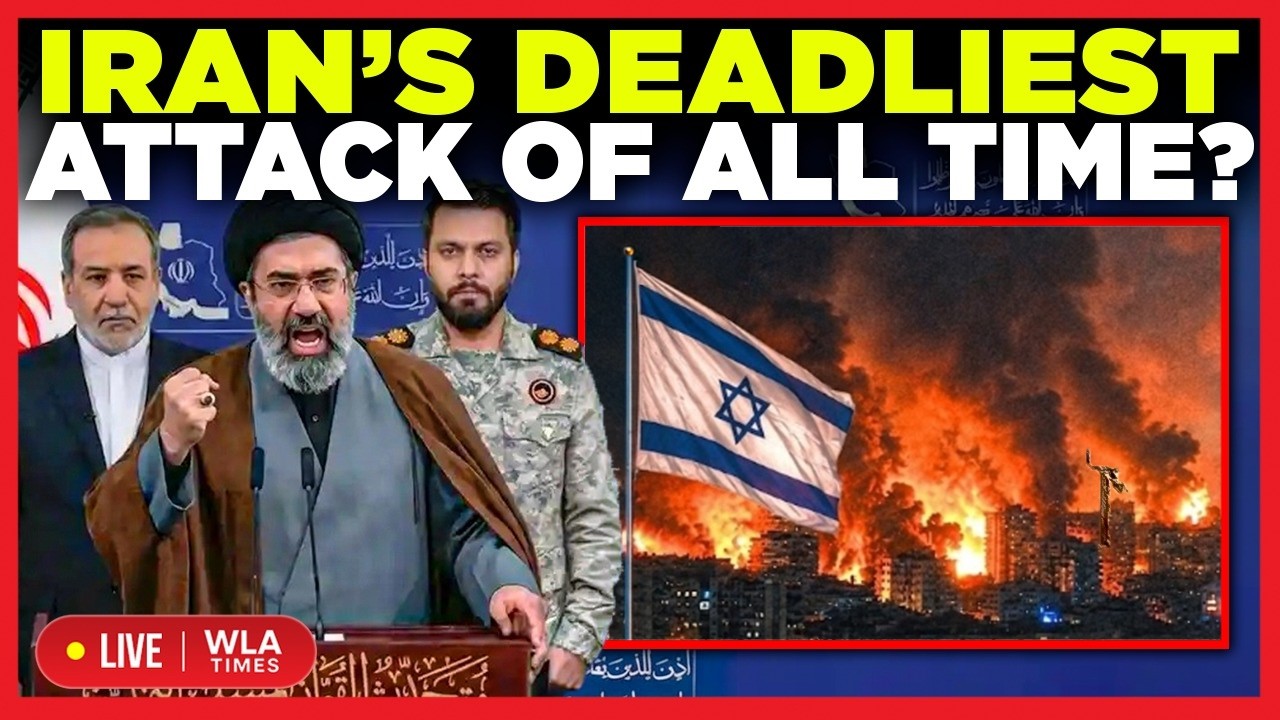 BREAKING LIVE | IRAN Shocks World, Warns ISRAEL: &ldquo;In 24 Hours YOU ARE OVER&rdquo; Amid Explosive Attacks