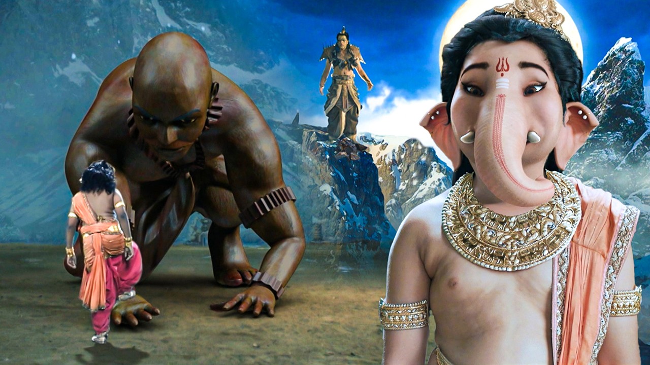 बाल गणेश को का वध करने खिलौने के रूप में आया असुर | विघ्नहर्ता गणेश | Vignaharta Ganesh