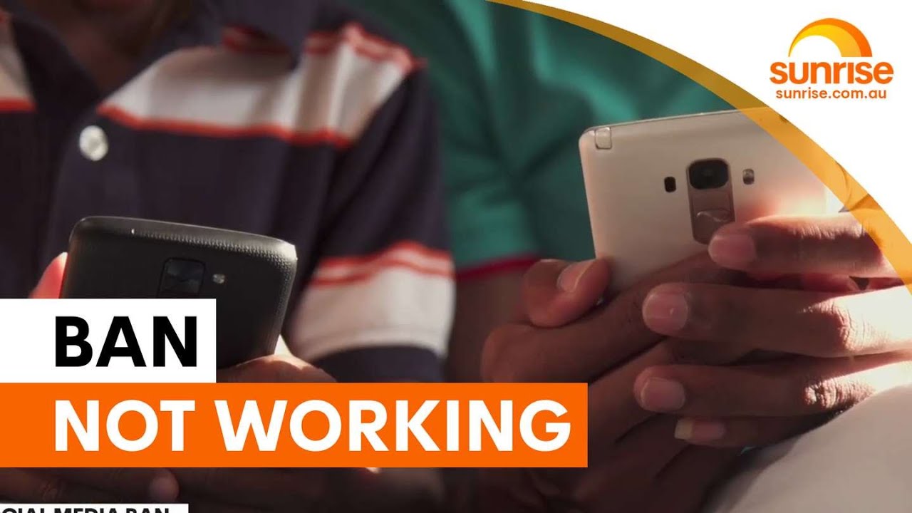 Social media ban for under-16s shows limited impact | Sunrise