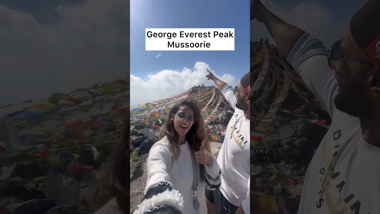 George Everest Peak | Mussoorie | Best places in Mussoorie #georgeeverest #mussoorie #travel #yt
