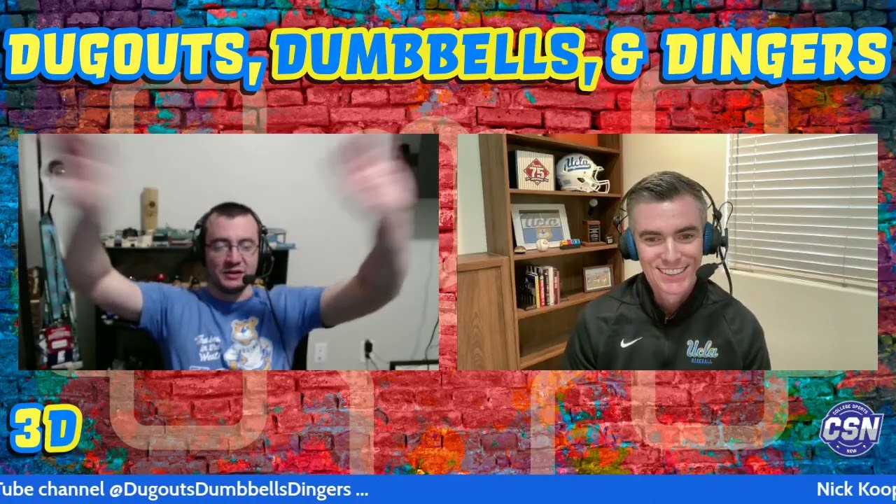Dugouts, Dumbbells & Dingers - UCLA STAYS ON TOP w/ Baseball PxP Voice Nick Koop - March 3, 2026
