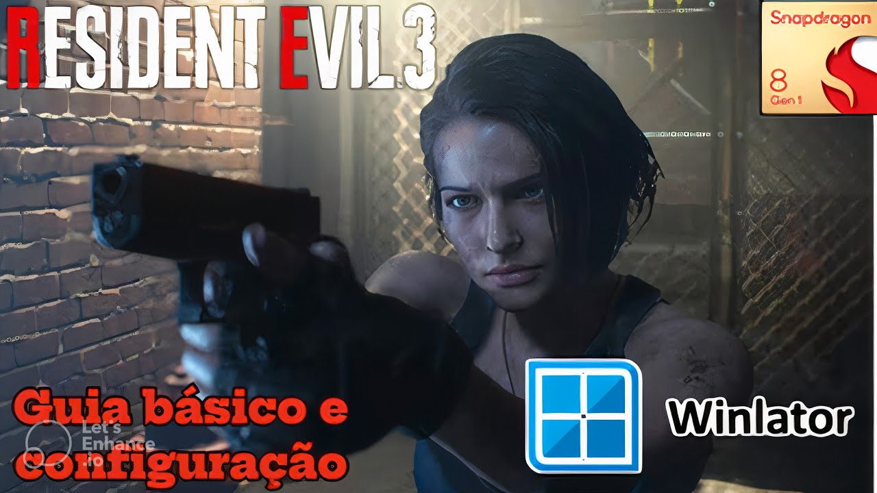 Resident Evil 3 Remake 720p rodando a 40-50 FPS no Winlator + Guia Básico e Configurações Otimizadas