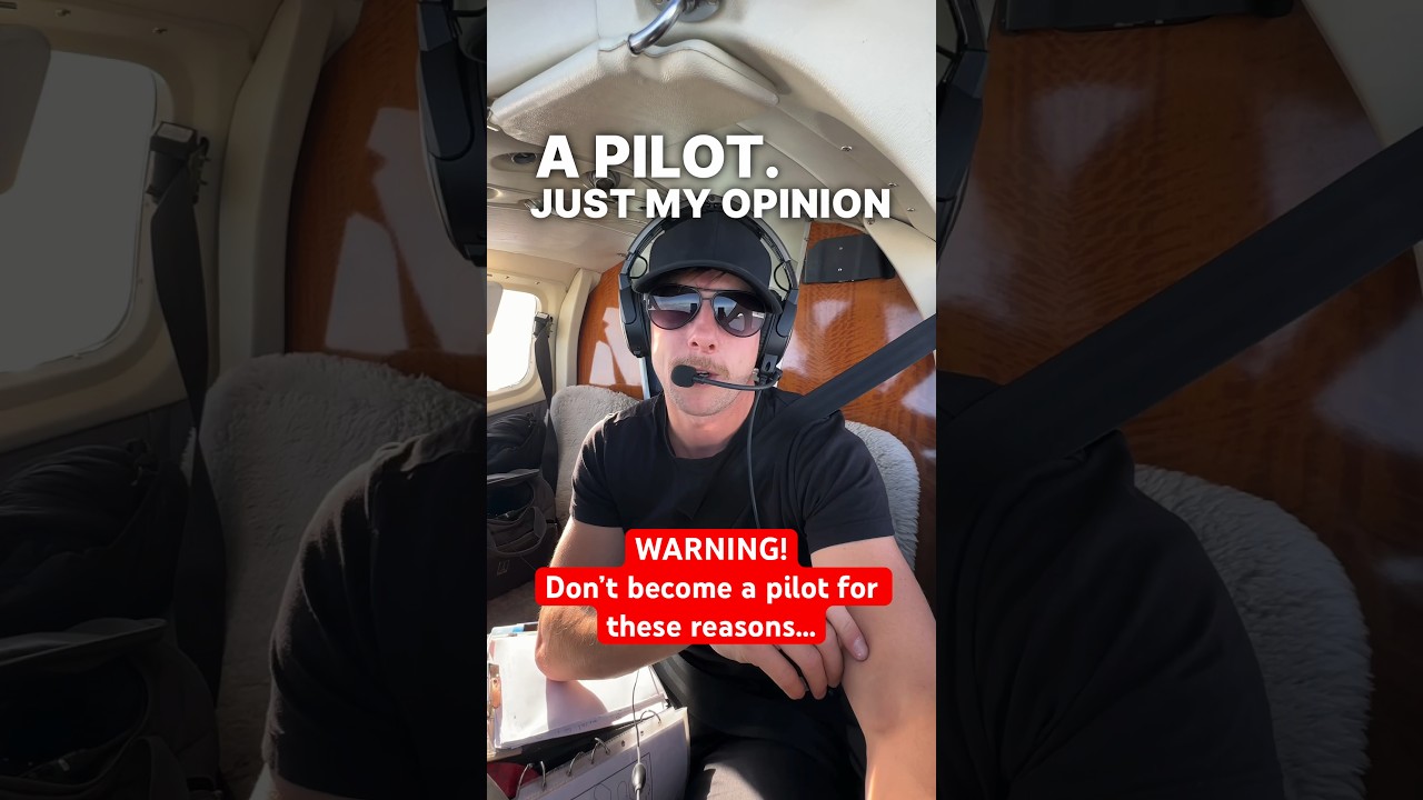 DO NOT become a pilot if&hellip; | My advice for future pilots! #aviation #flighttraining