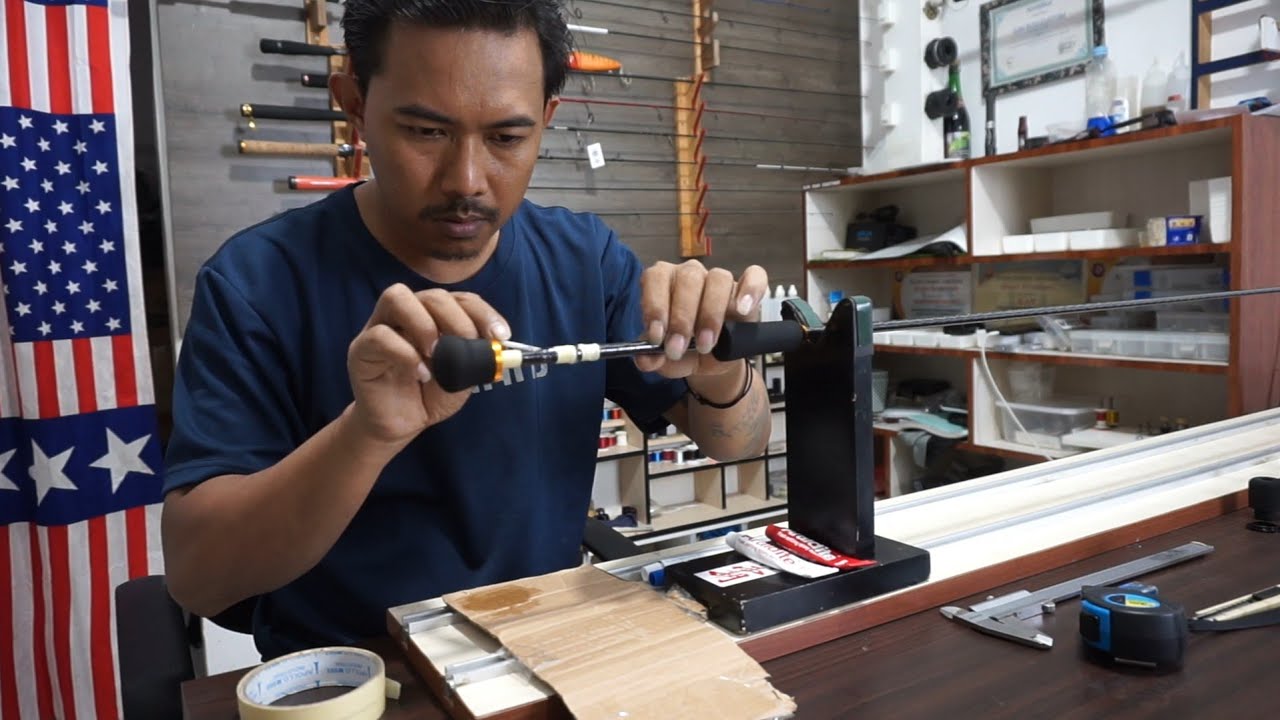 MEMBUAT JORAN UNTUK JIGGING TIPE OH PE 1-3 DARI BLANK LYCAN
