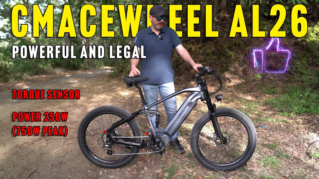 CMACEWHEEL AL26 - Full suspension, torque sensor and lots of quality!