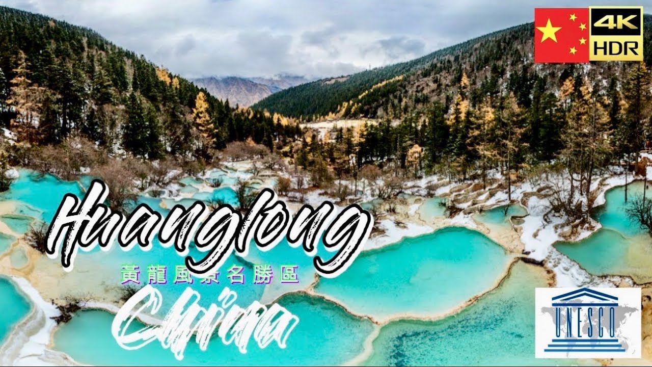 🇨🇳Exploring Huanglong: Sichuan's Hidden Gem of Rainbow Pools & Golden Valleys｜探索黃龍：彩池與金色山谷交織的四川秘境