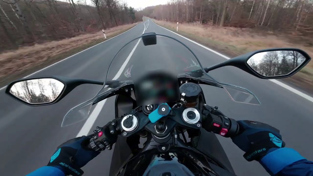 Winter S1000RR Ride — Empty Roads & Cold Curves