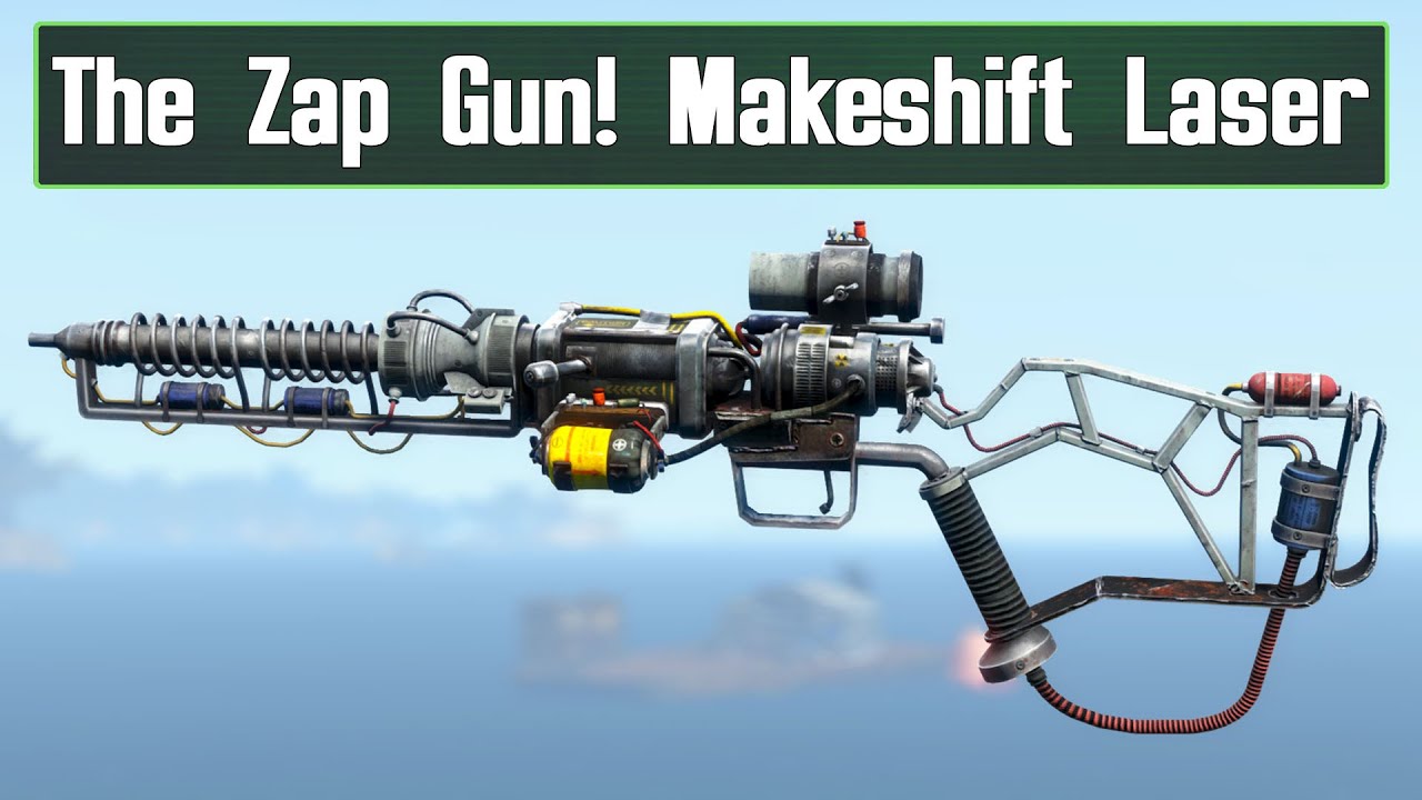 The Zap Gun Is Finally Here! Makeshift Laser Mod For Fallout 4
