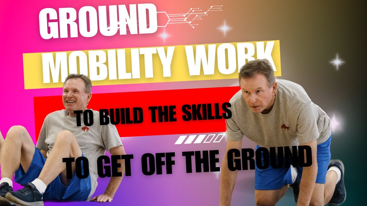 Ground Mobility work.. creating the flexibility to go from laying to crawling to standing