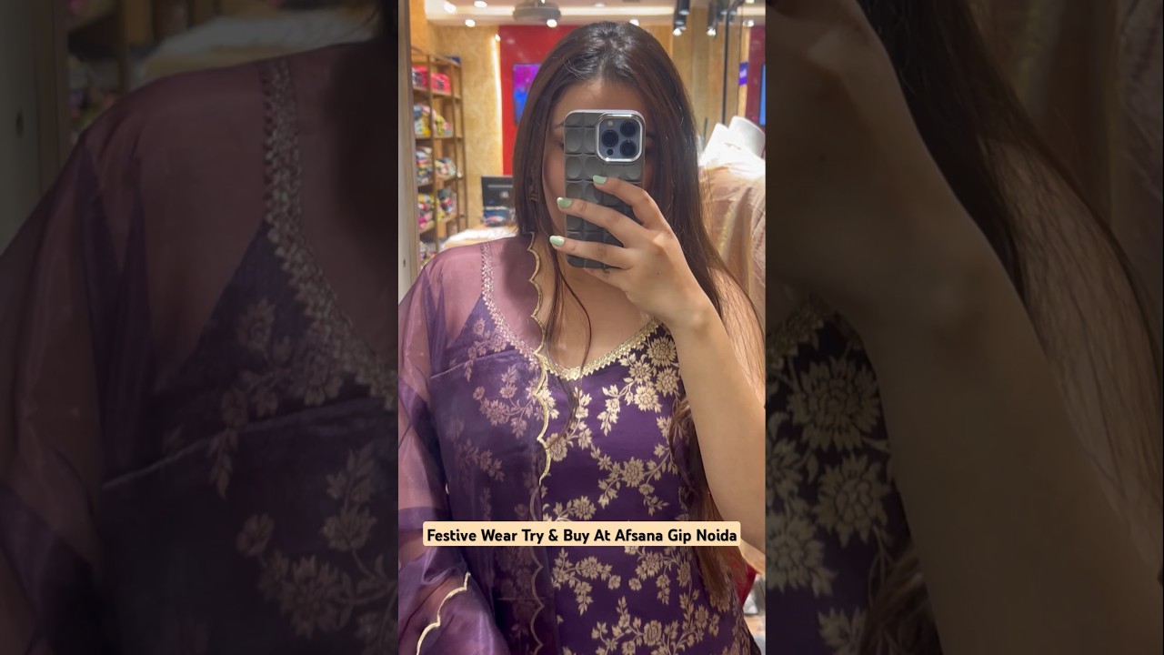 Biggest & Oldest Women Ethnic Wear Store Afsana Gip Noida. Honest Review last minute shopping.