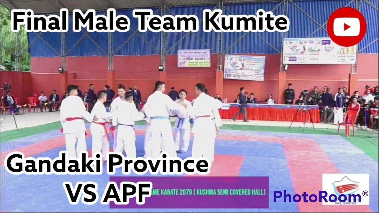 Final Male Team Kumite | Gandaki Province VS ( APF ) | 9TH NATIONAL GAME POKHARA, NEPAL  🇳🇵