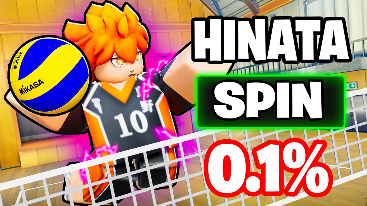 Unlocking the RAREST #1 SPIKER in Roblox Haikyuu Legends