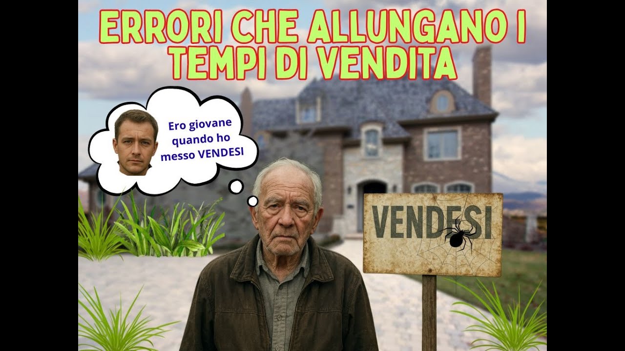 Errori comuni che allungano i tempi di vendita della casa