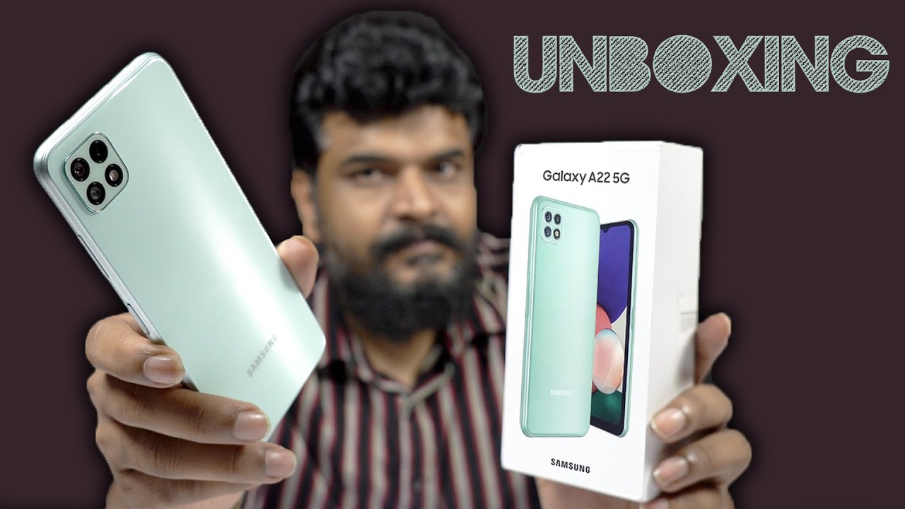 Samsung Galaxy A22 5G Unboxing & Initial Impressions || 1st 5G Phone in A series with 11 5G bands ll