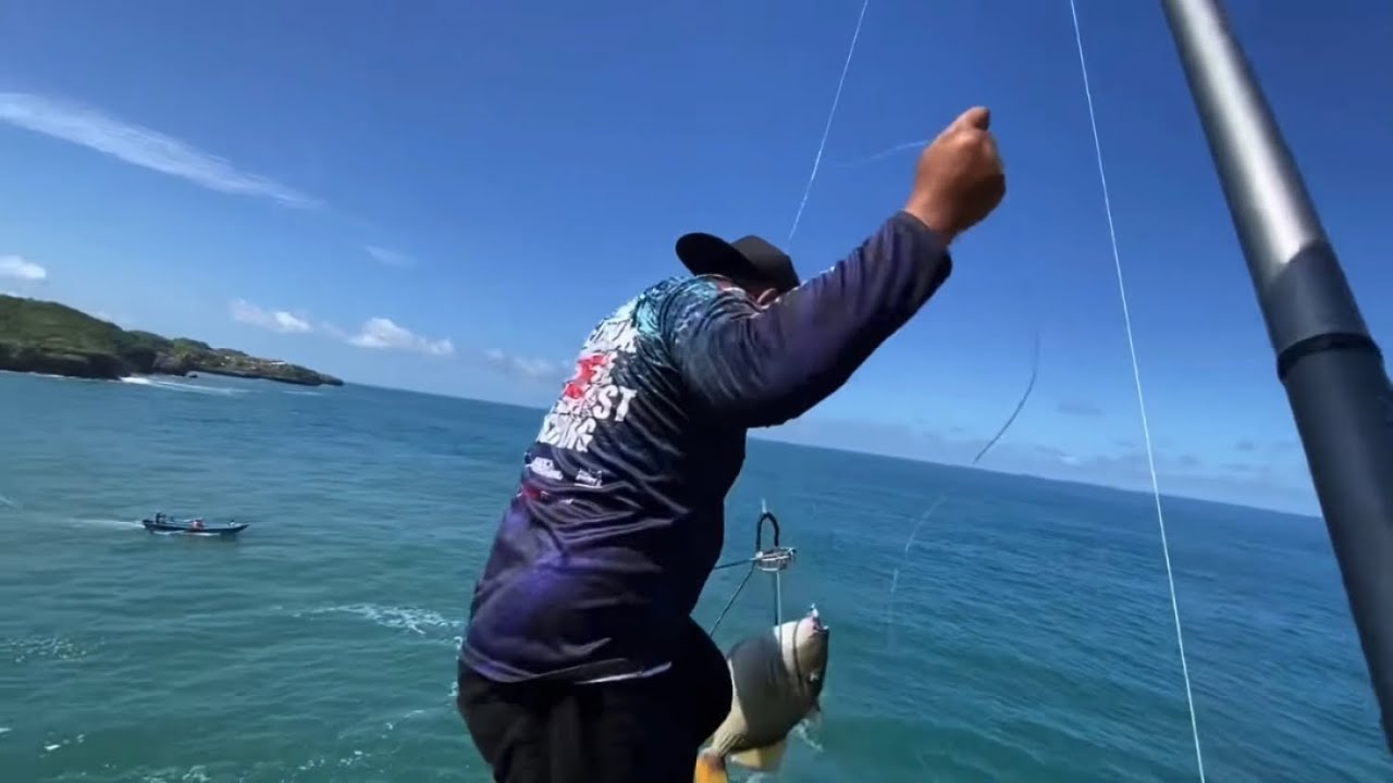 RANGKAIAN MANCING ANTI NYANGKUT ‼️ PAKAI TEKNIK INI PASTI STRIKE ‼️ BELAJAR ROCK FISHING ‼️