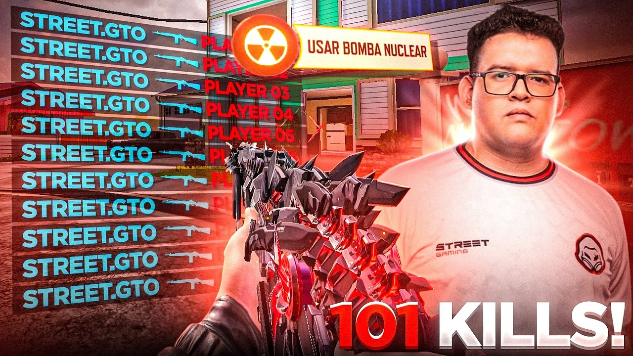 FAZENDO 101 KILL NA RANKED DO COD MOBILE!!