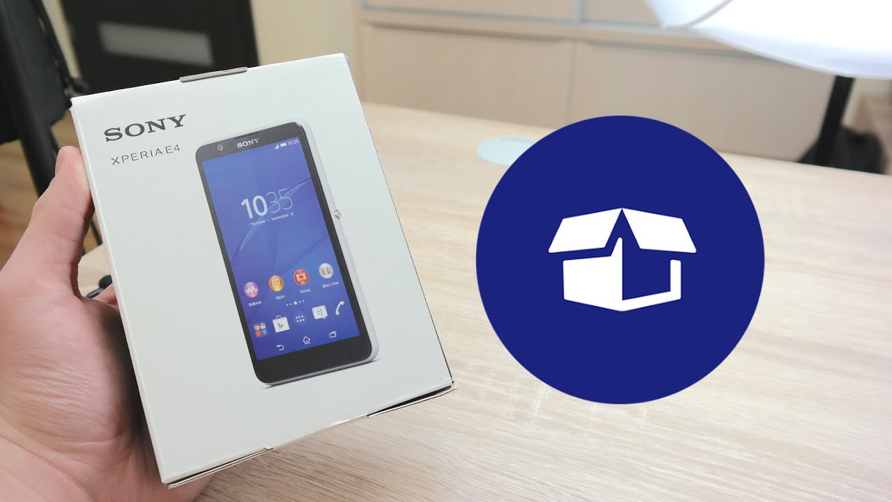 Sony Xperia E4 Rozpakowanie Unboxing PL