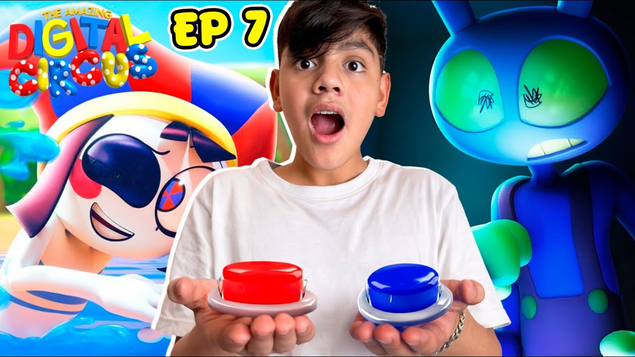 THE AMAZING DIGITAL CIRCUS EPISODIO 7 | Episodio Playa | Karim Juega Reacciona