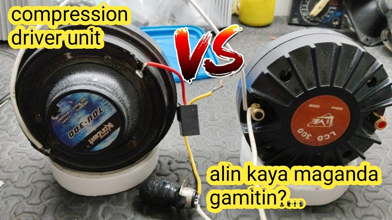 TDU-300 konzert vs LCD 300 live driver tweeter alin kaya maganda gamitin