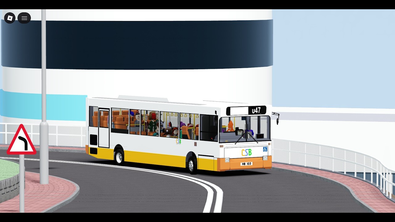 [是日特見 Rare appearance] Roblox Sunshine Islands CSB 際巴 Dennis Dart SLF AD1 HB103@U47 往陽光大學（北）