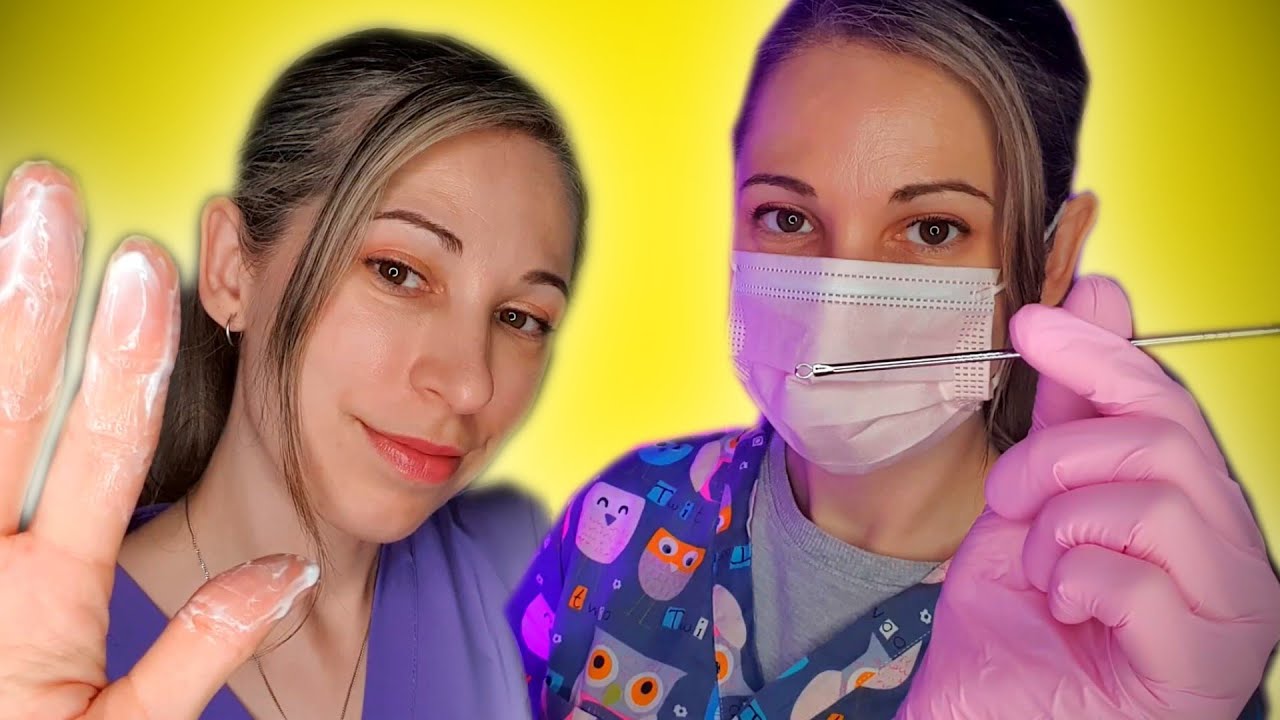 ASMR | Tratamientos para tu carita extra relajante  | Roleplay médico | Clínica Surr ASMR