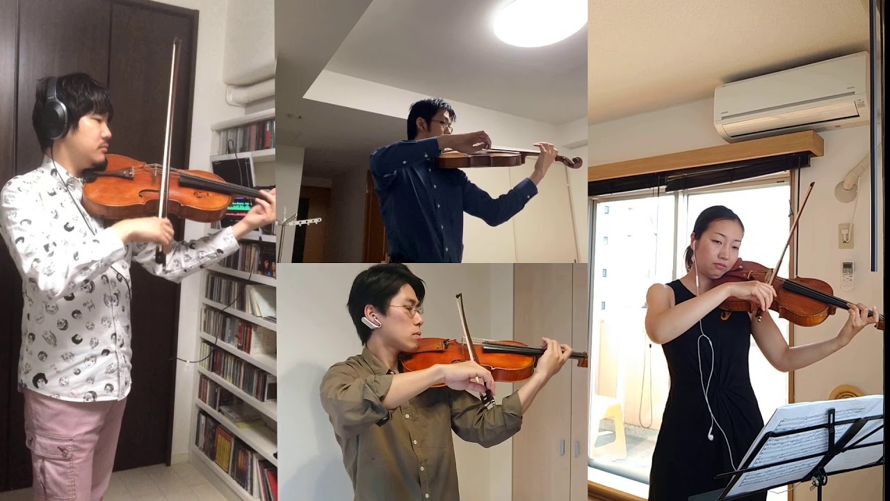 G.P.Telemann‬：Concerto for 4 violas No.1‬ in C major