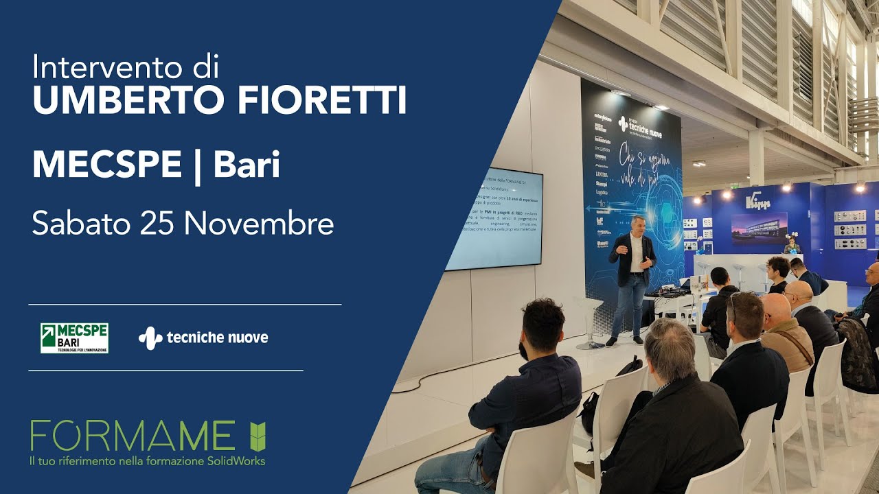 SolidWorks e il valore della conoscenza - MECSPE 2023