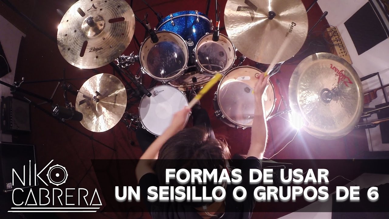 Formas de usar un seisillo o grupos de 6  * Niko Cabrera *