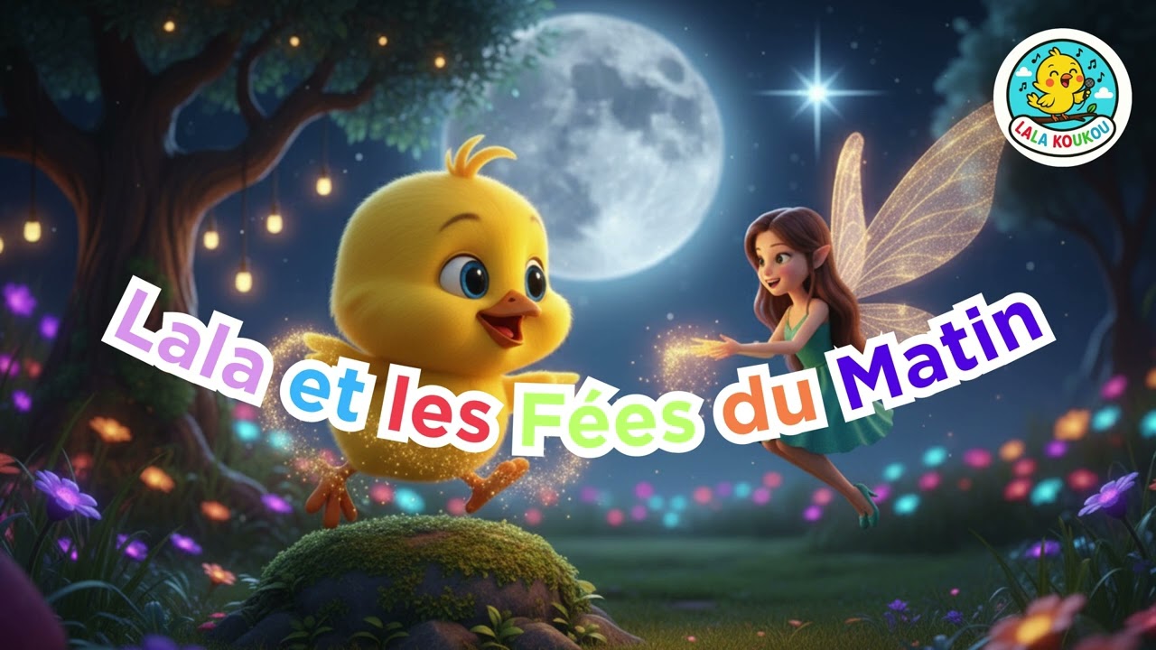 La Fée de l'Aurore🐥 Chansons pour Enfants & Dessins Animés Éducatifs | Lala Koukou FR 🎵