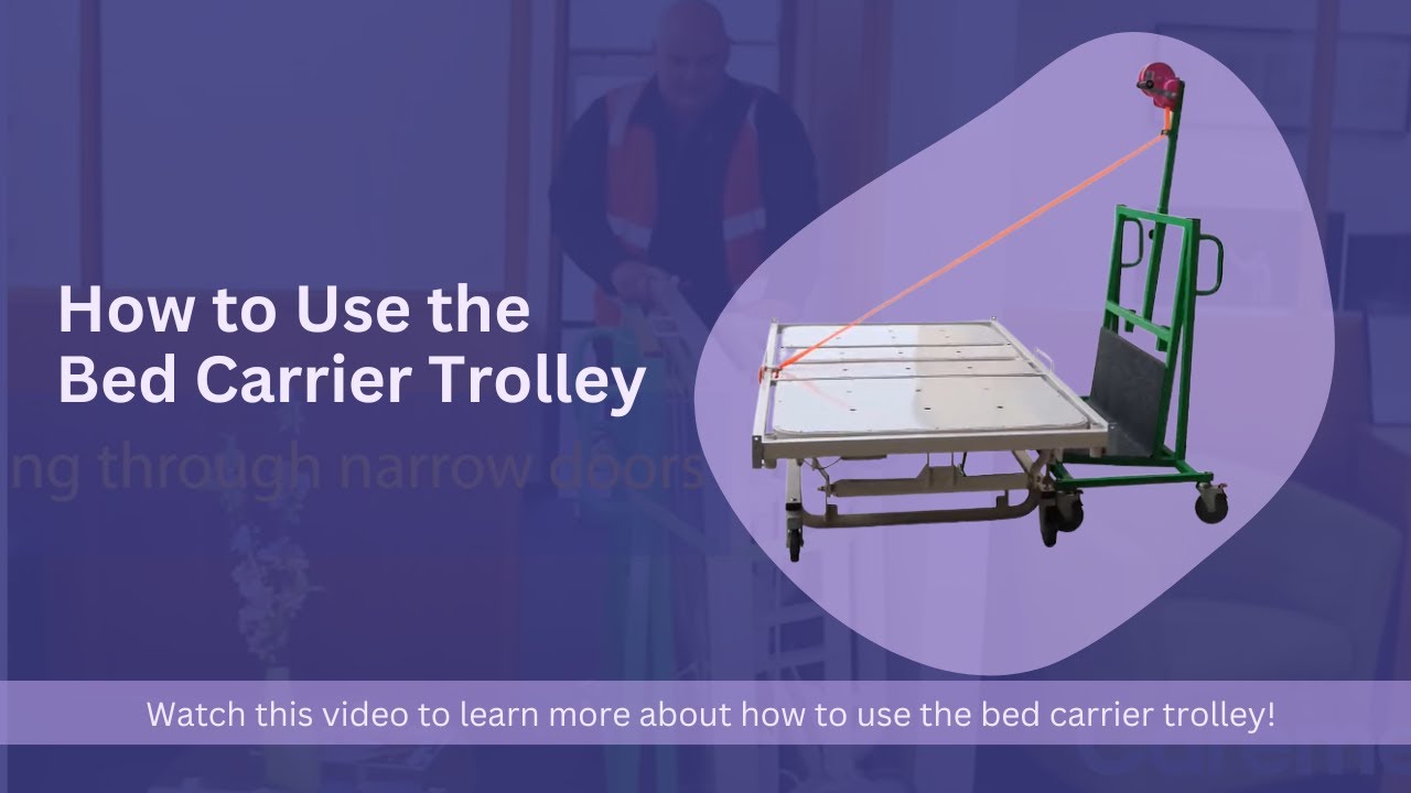 Our bedcare carrier trolley - how to use