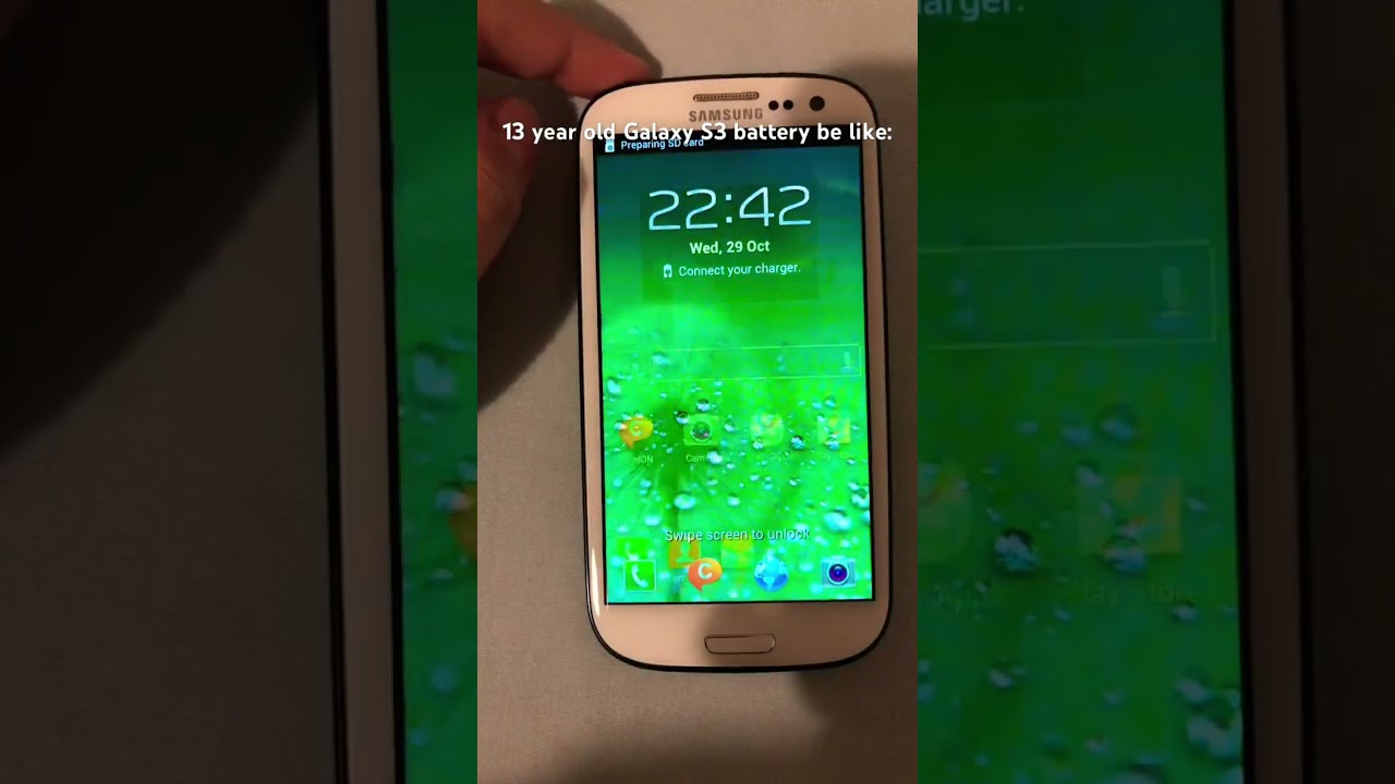 Samsung Galaxy S3 battery after 13 years be like: #samsung #funny #memes #shorts #fyp