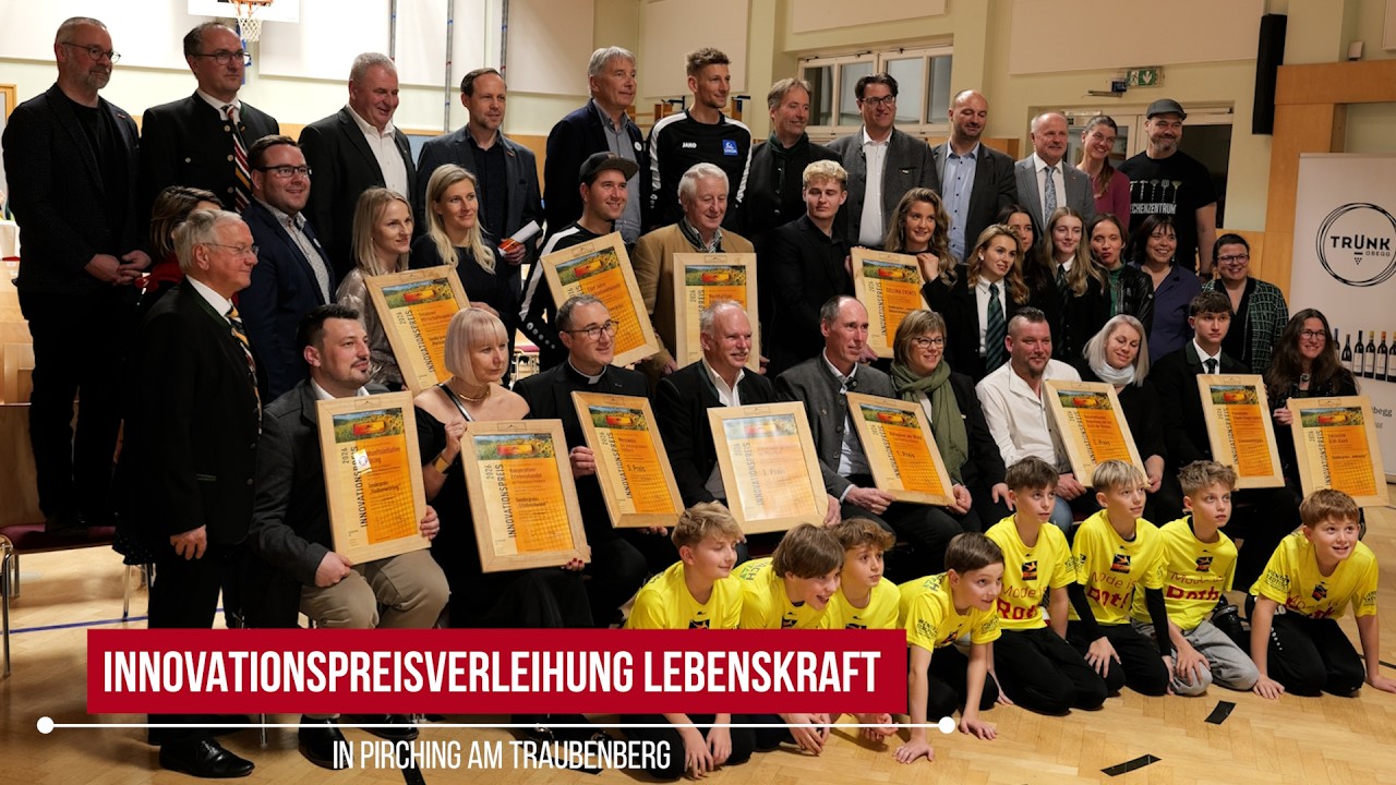 Innovationspreisverleihung Lebenskraft i | Styria | Austria | vulkantv.at
