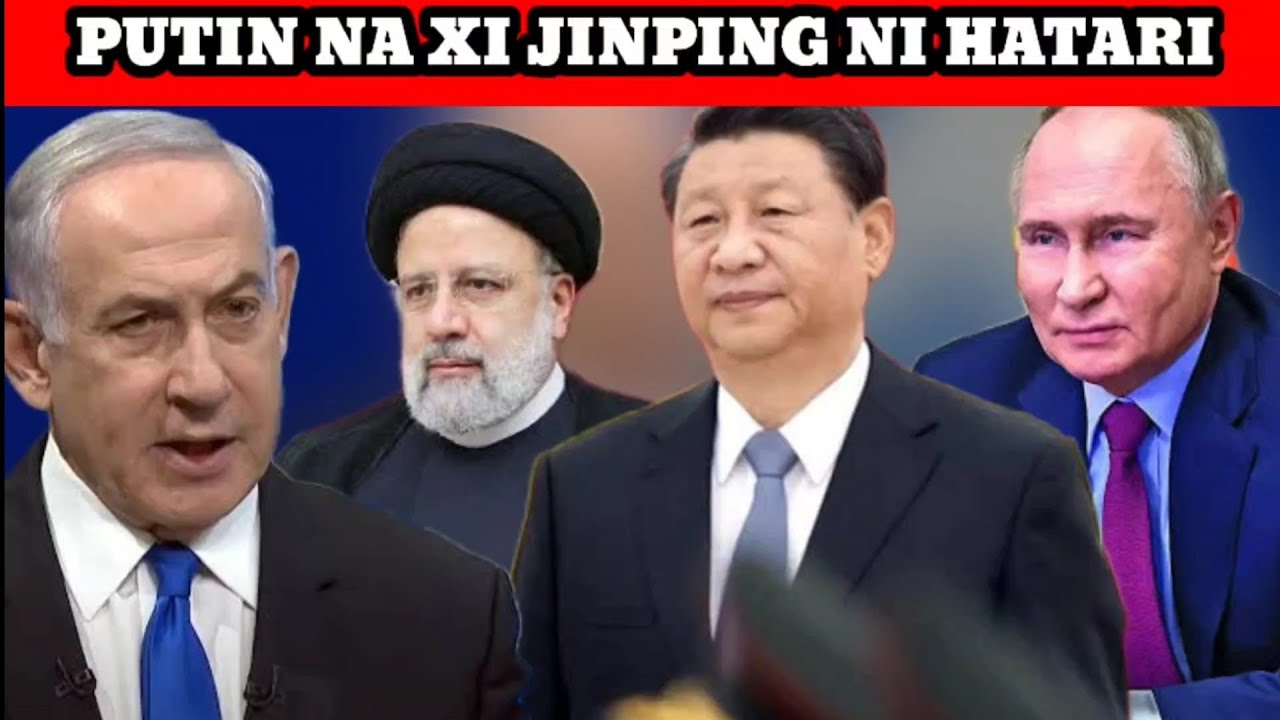 ISRAEL INAWALAUMU CHINA NA URUSI KUTOKUMSAIDIA DHIDI YA KISASI CHA IRAN