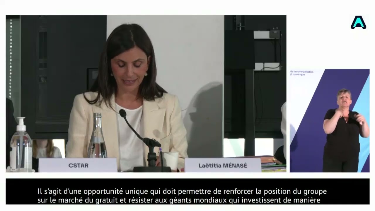 Auditions de CStar à l'Arcom pour la TNT - 12 Juillet 2024