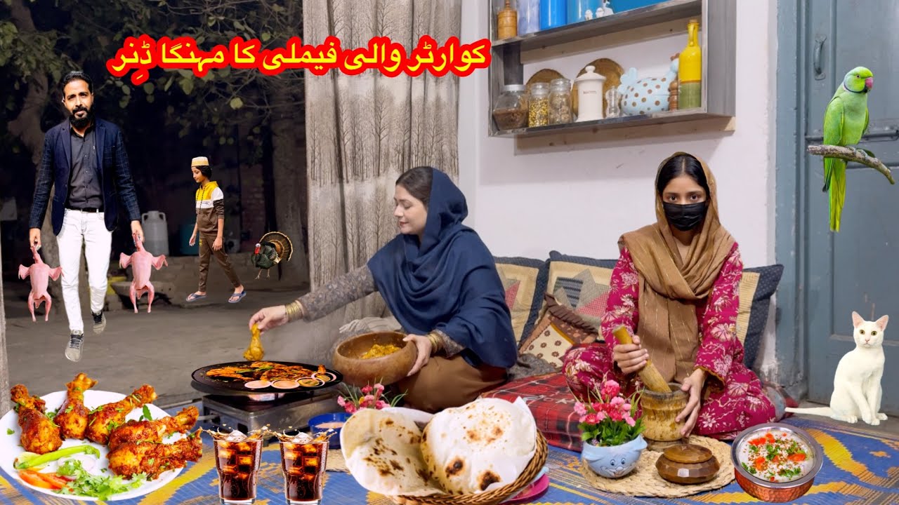 Hardlife Of A Family Living In Quarters|Amazing Winter Food|Spicy🥵Tawa Chicken Fry |Night Routines