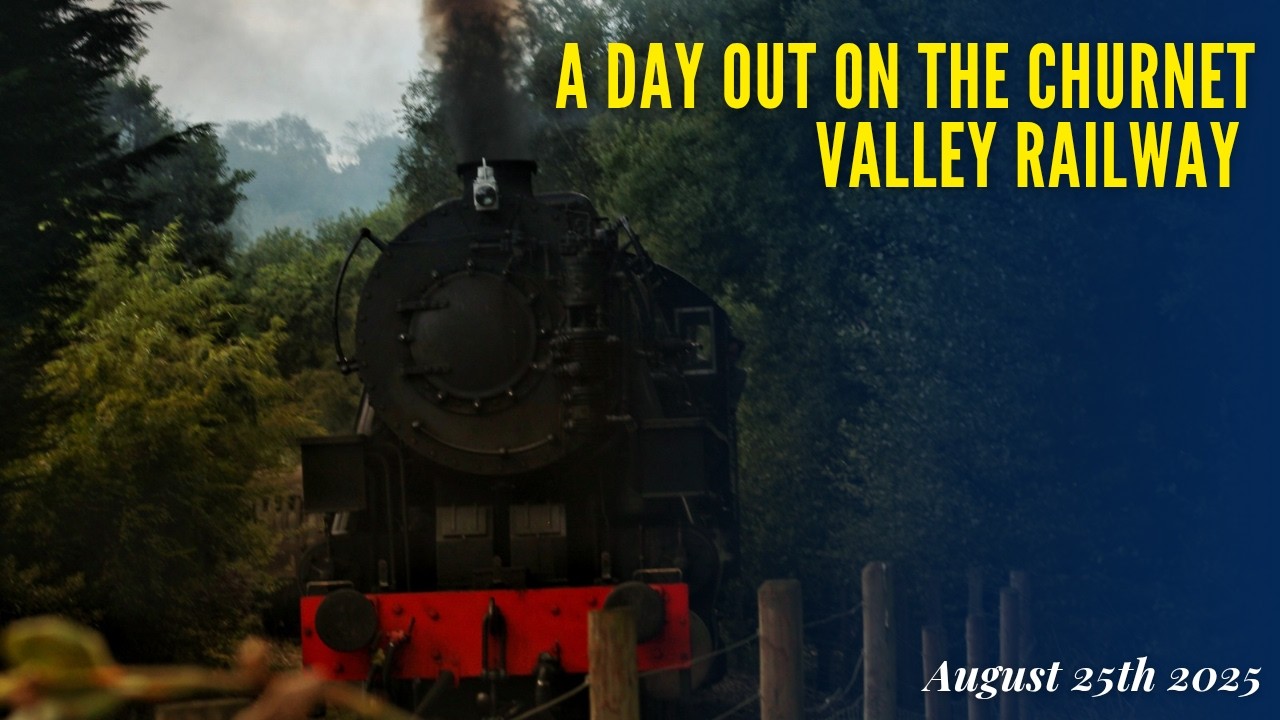 A day out on the Churnet Valley Railway 25/8/25 #train #railwaycontent #steamengine #trainspotting
