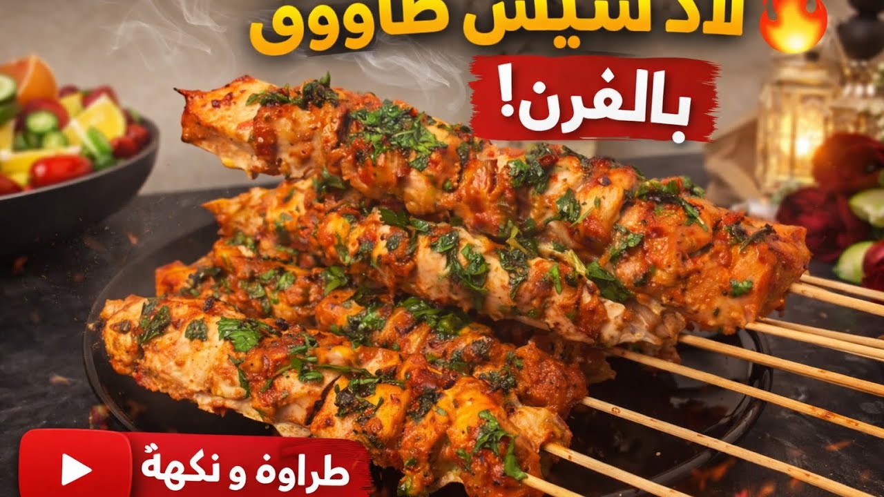 شيش طاووق بطريقة خطيرة رح تدمنوها 😍😍❤️😍
