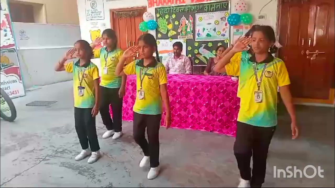 Hindi Hamari jai Hindi Hamari/Hindi Basha diwas specialDance/danceby kushi neelam&team