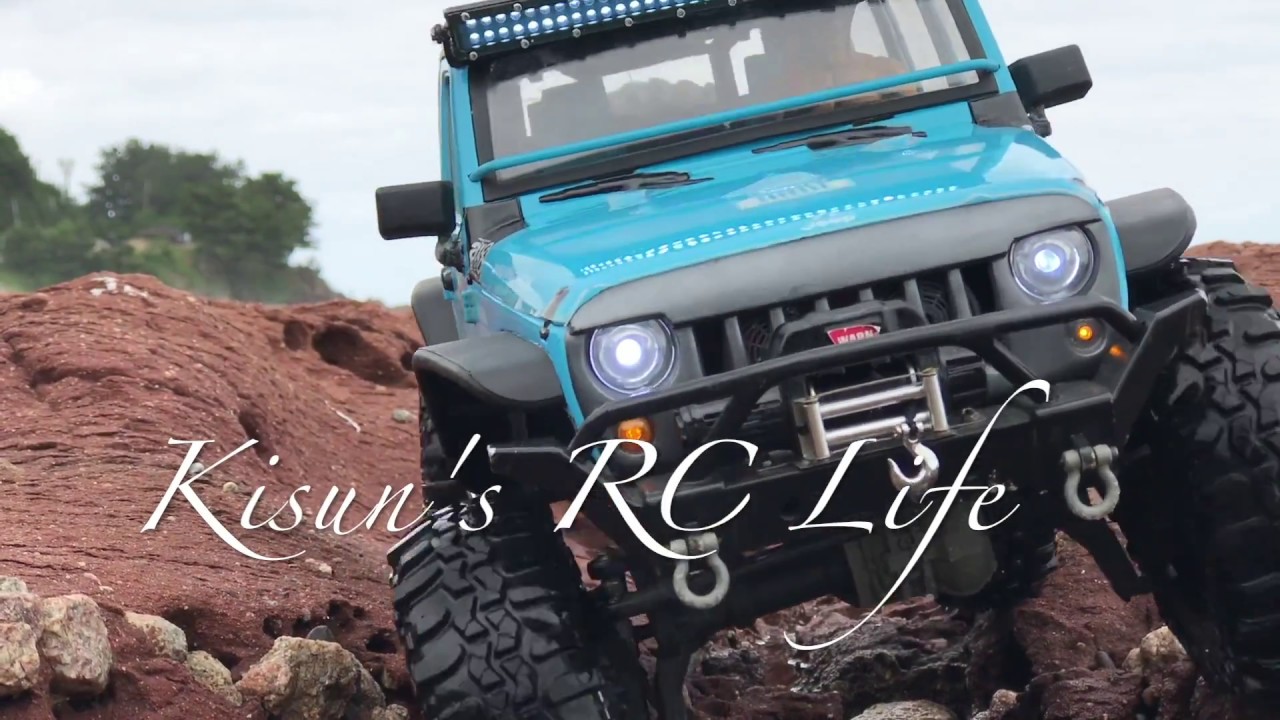 Traxxas TRX-4 | New Bright Jeep Rubicon JK | With Waves