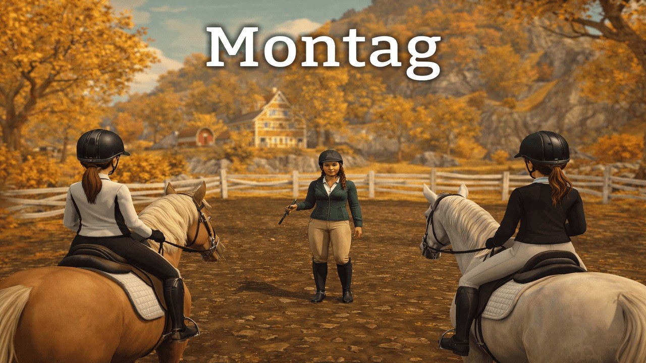Eine Woche als Reitlehrerin || RRP || [ Star stable online ] MONTAG