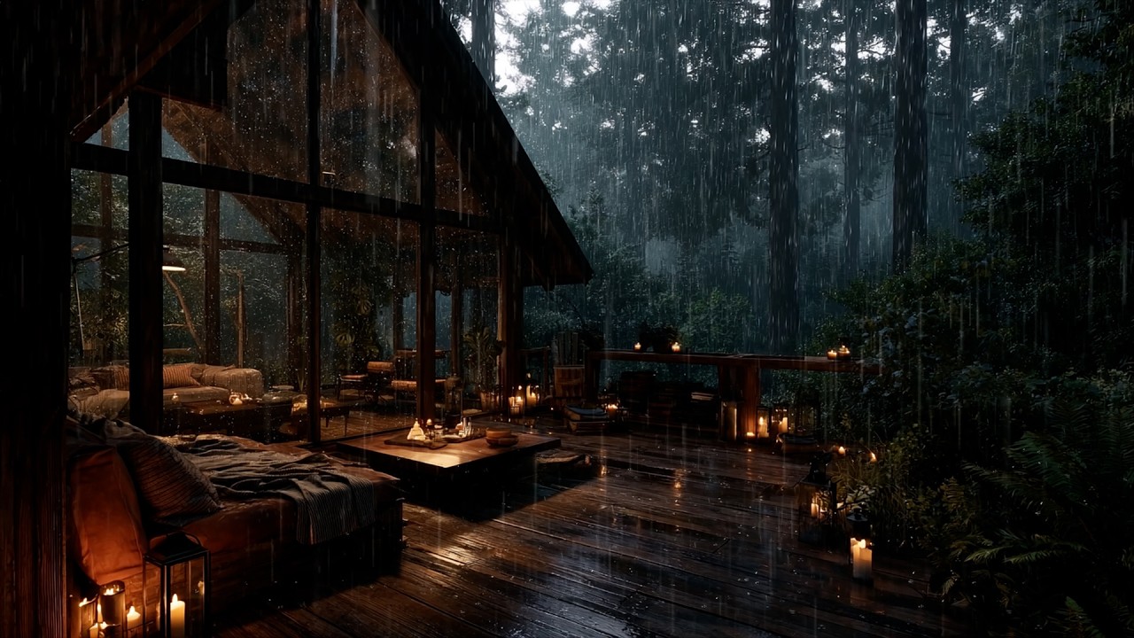 Relaxing Rain Sounds & Sleep Music – Calm the Mind, Body and Ease Anxiety