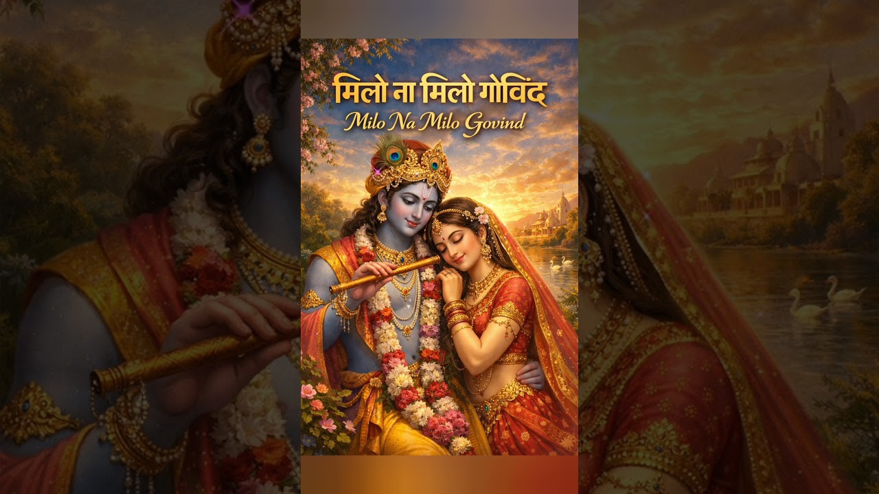 मिलो ना मिलो गोविंद, ये मर्ज़ी तुम्हारी,बस यूँ ही कृपा बनाए रखना, ये अर्ज़ी हमारी। #radha